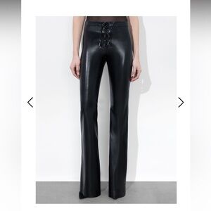 Alice + Olivia Ravyn vegan leather pants